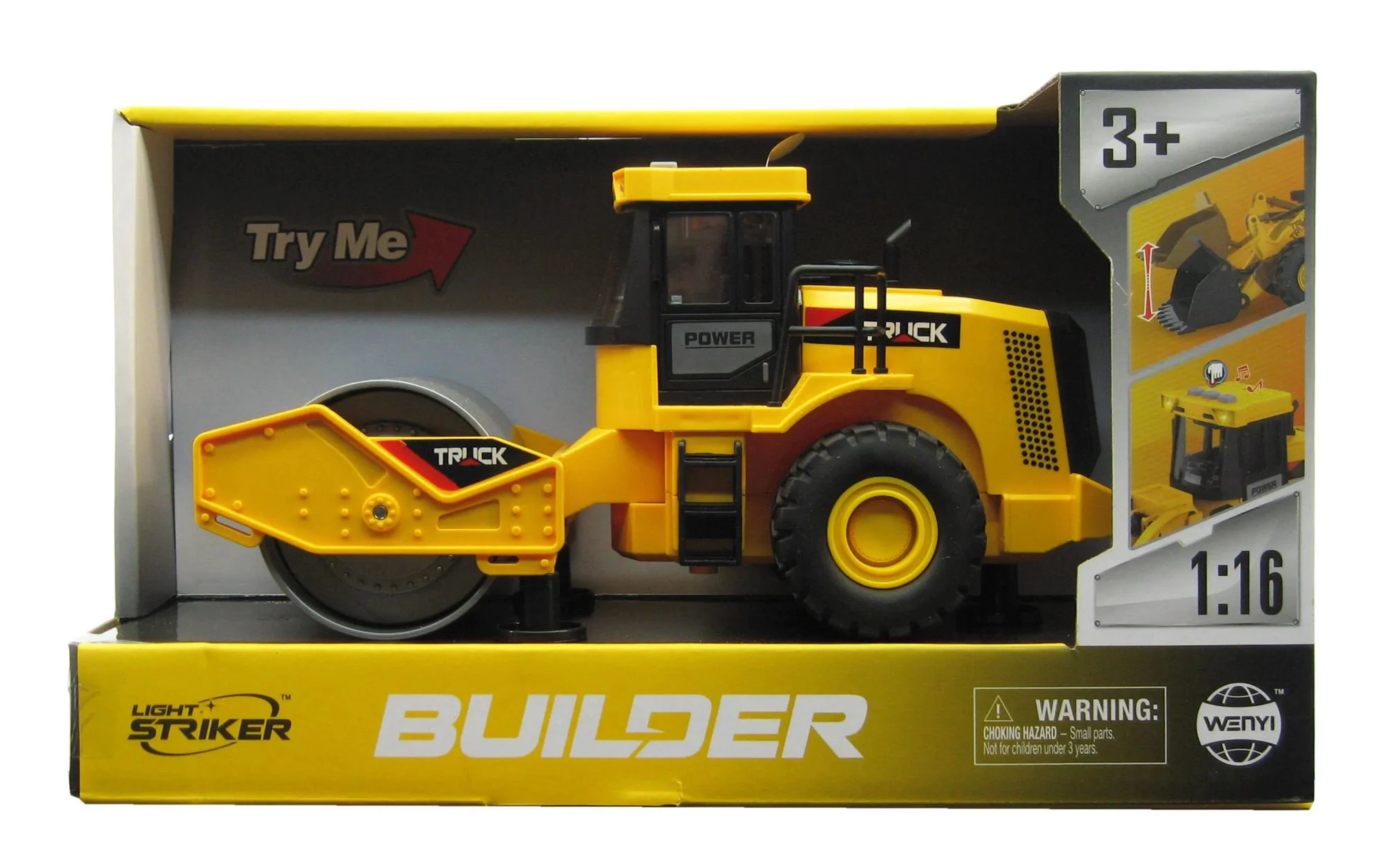 Masina cu frictiune Wenyi Cilindru compactor, 1:20 foto