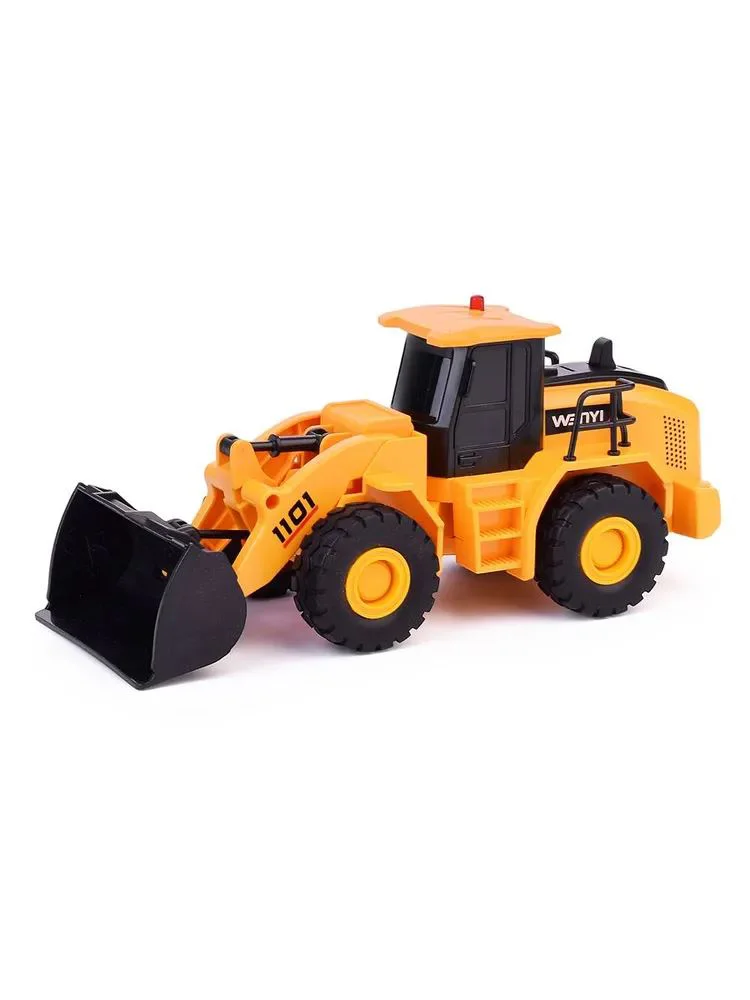 Buldozer cu frictiune Wenyi cu lumini si sunete, 1:20 foto