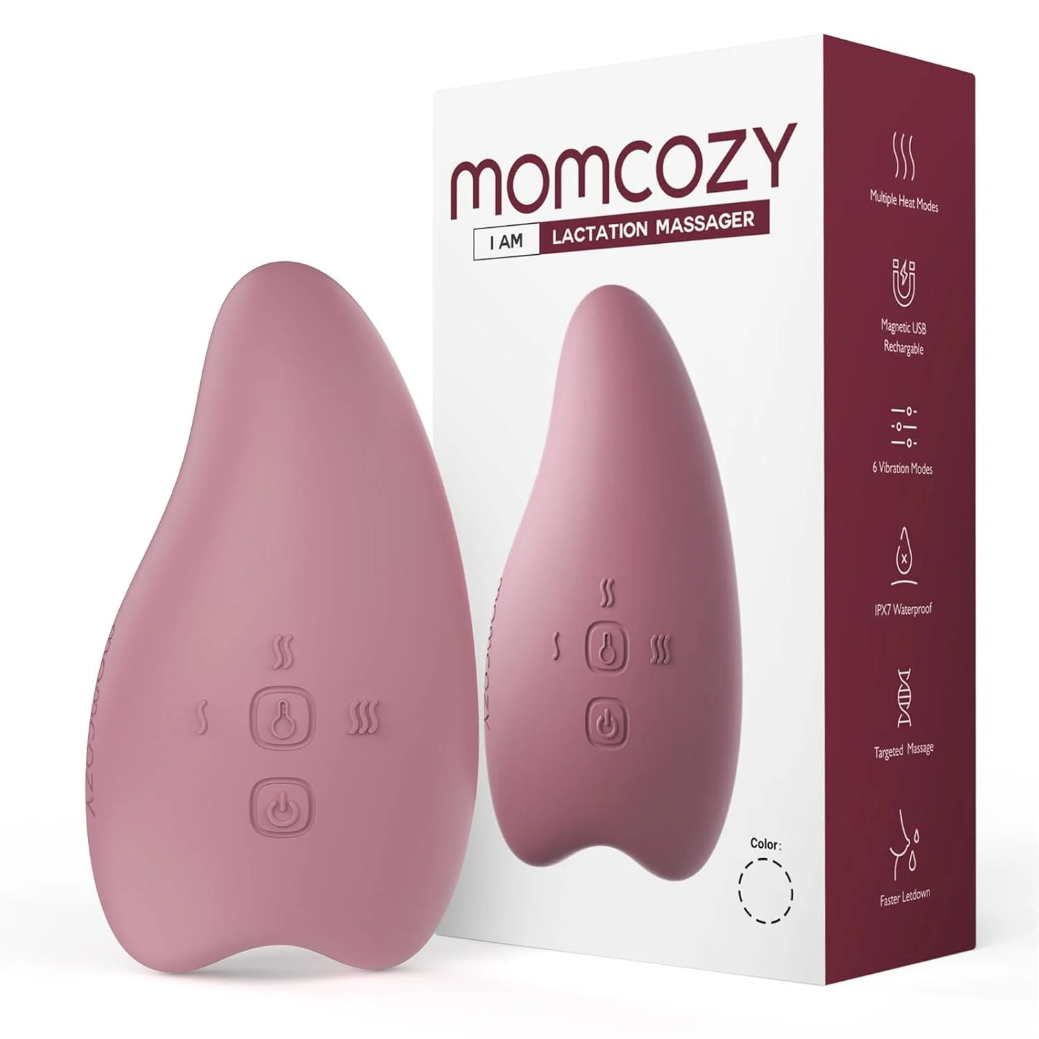 Aparat de masaj si incalzire pentru lactatie Momcozy foto