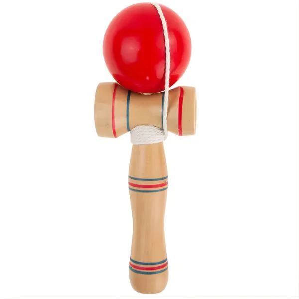 Joc de indemanare Kendama, 19.5x6x7 cm, 4 culori foto
