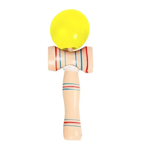 Joc de indemanare Kendama, 19.5x6x7 cm, 4 culori foto