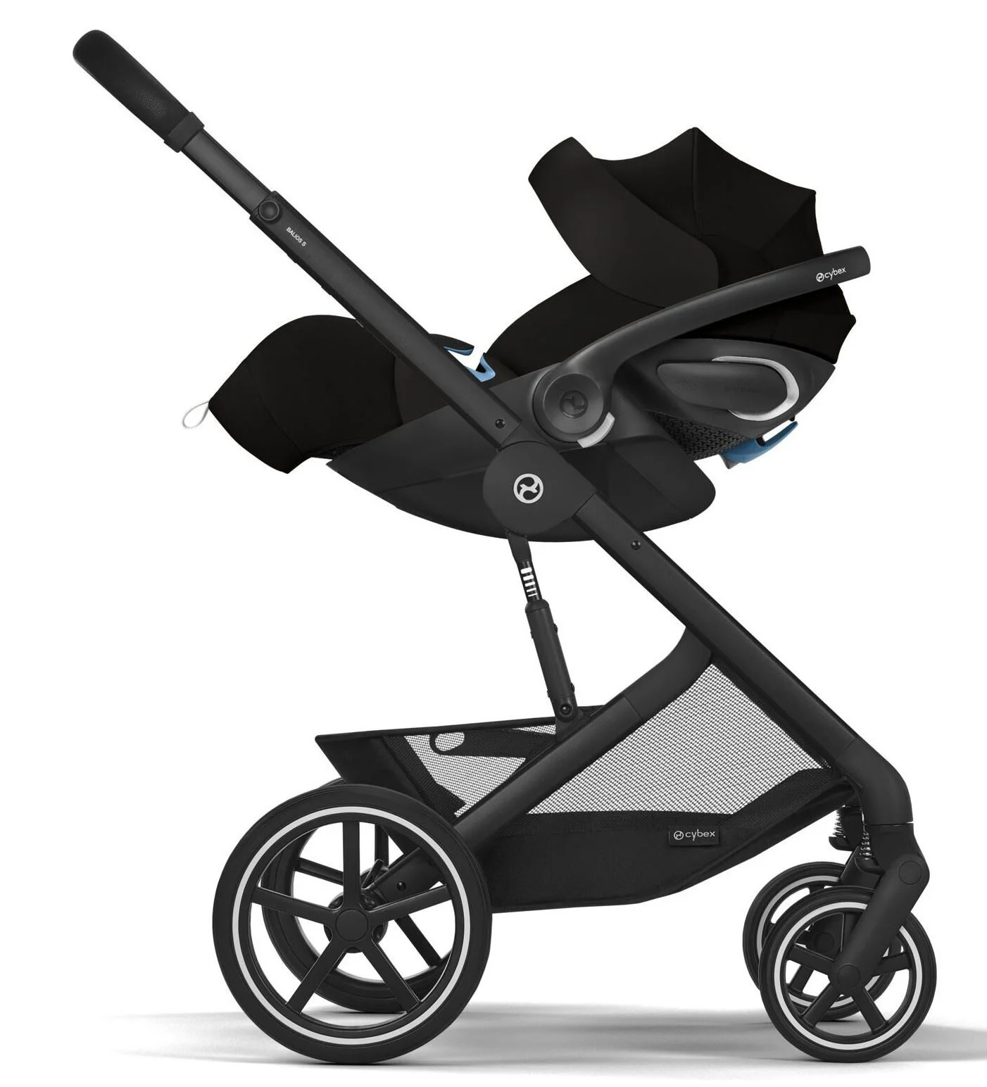 Carucior Cybex Balios S Lux BLK RB Moon Black foto