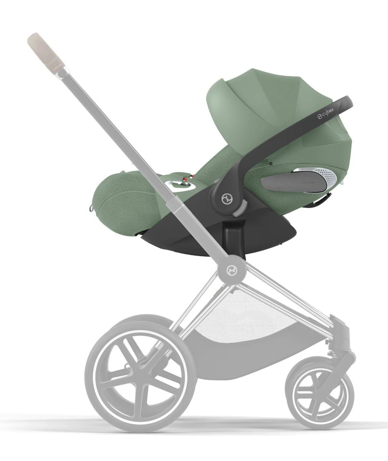 Автолюлька Cybex Cloud T i-Size Plus Leaf Green, 45-87 см foto