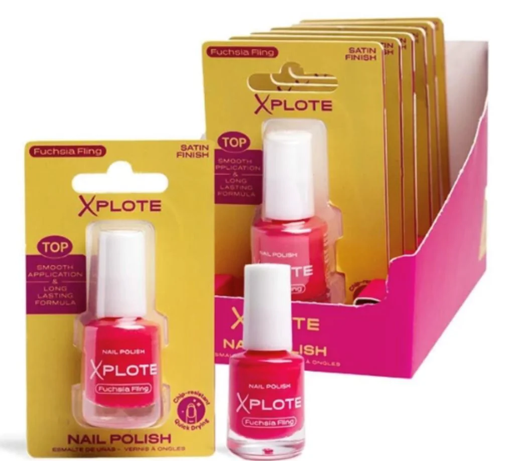 Лак для ногтей Xplote Fuchsia Fling foto