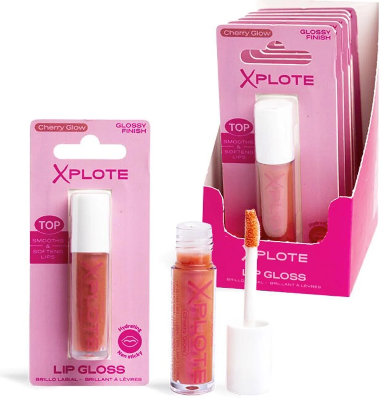 Gloss de buze Xplote Cherry Glow foto