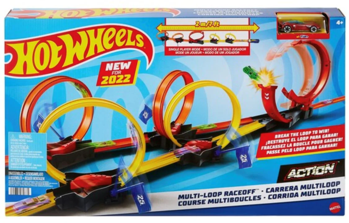 Set de joaca Hot Wheels Cursa cu mai multe circuite foto