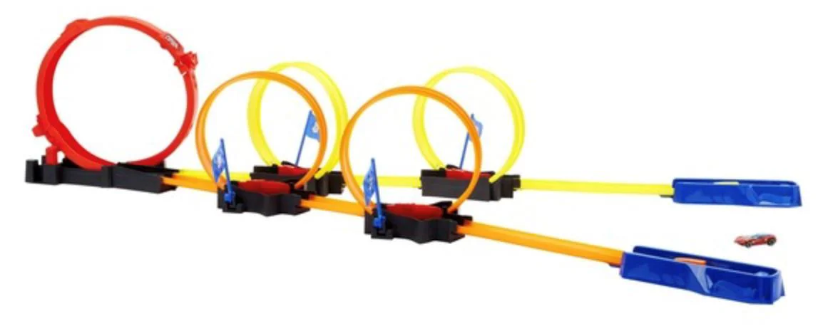 Set de joaca Hot Wheels Cursa cu mai multe circuite foto