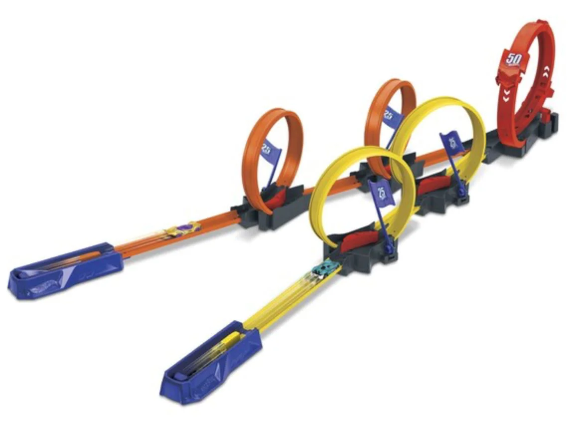 Set de joaca Hot Wheels Cursa cu mai multe circuite foto