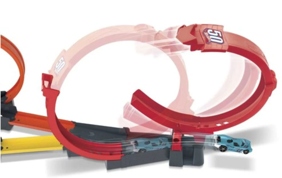 Set de joaca Hot Wheels Cursa cu mai multe circuite foto