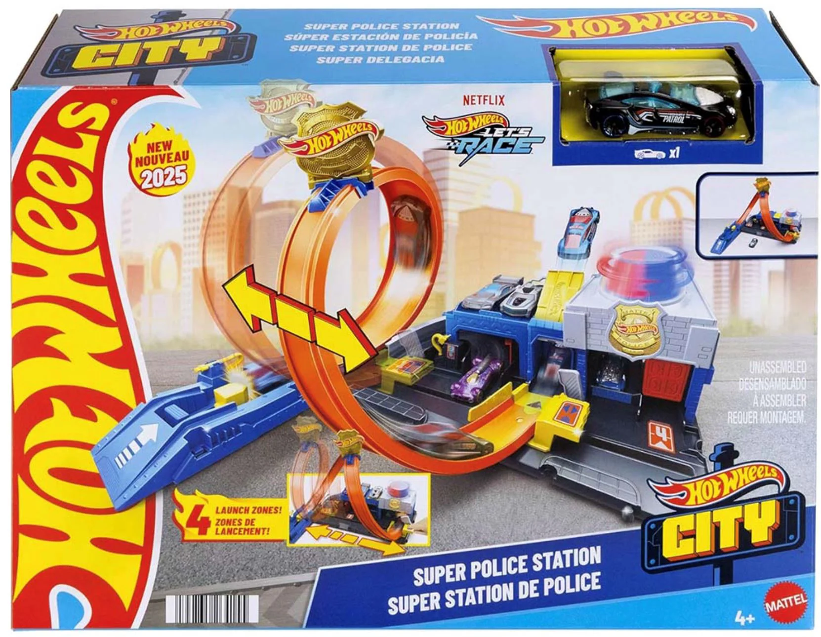 Set de joaca Hot Wheels City Sectia de Politie foto