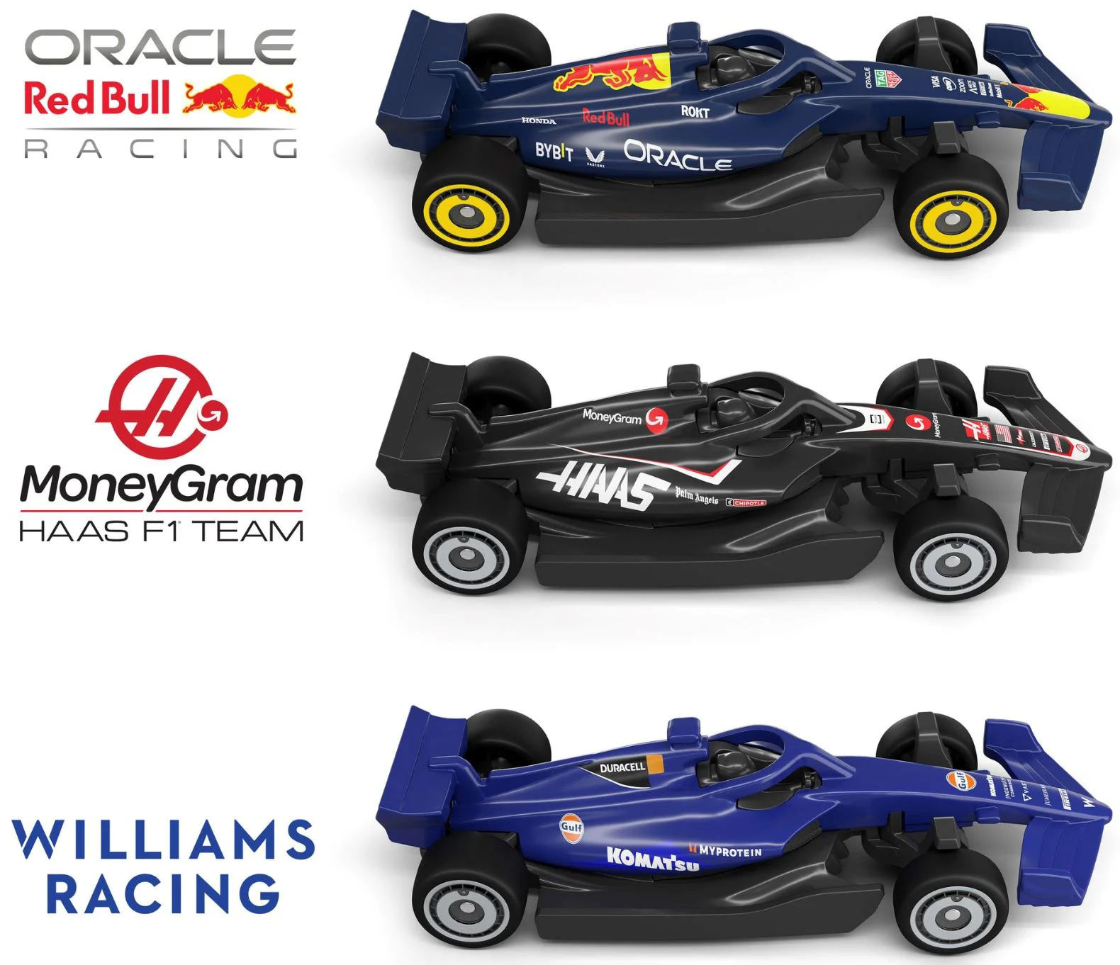 Set de joaca Hot Wheels Formula 1: Circuit Grand Prix cu 3 masinute foto