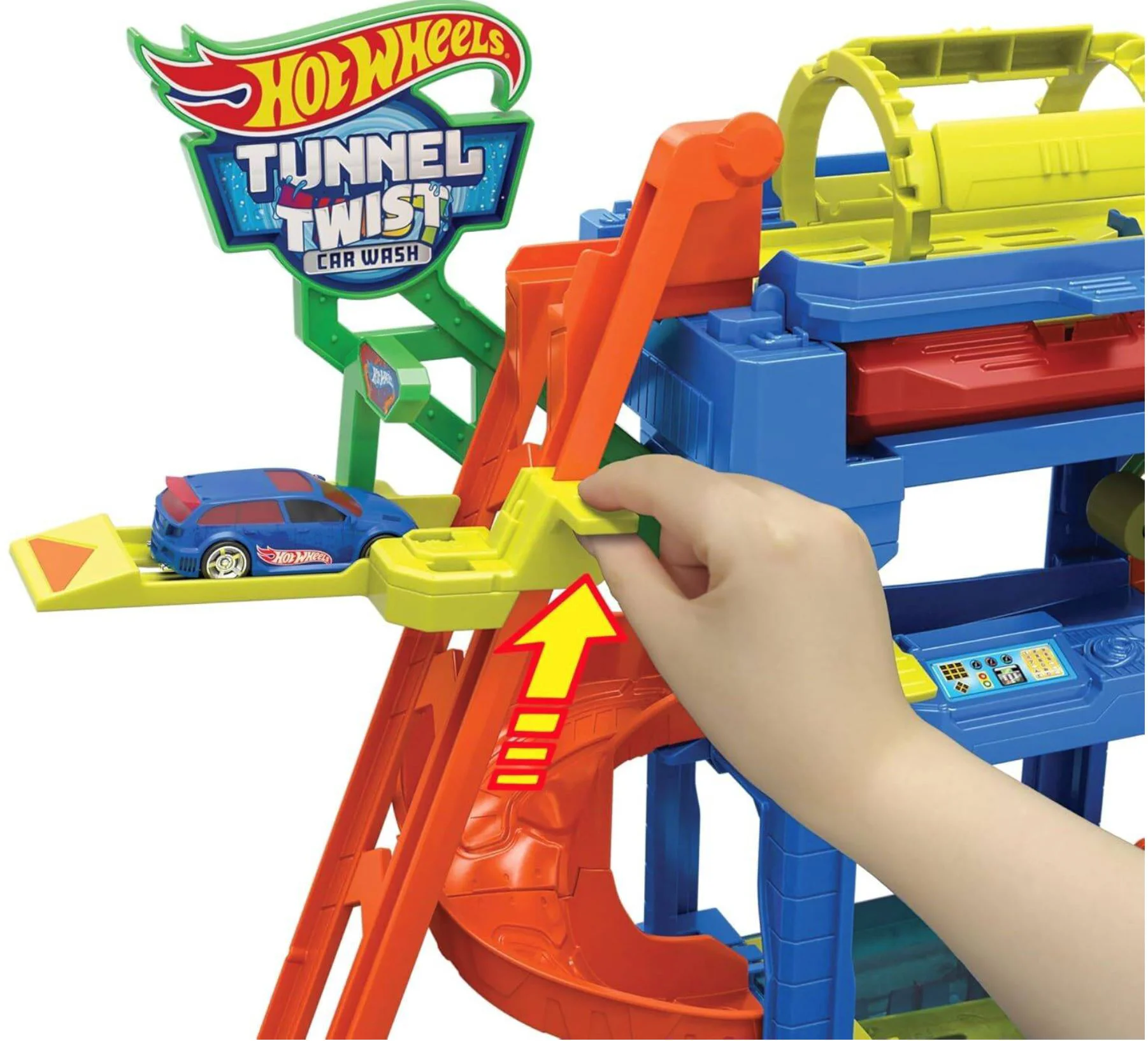Игровой набор Hot Wheels Track Мойка Городской Твист foto