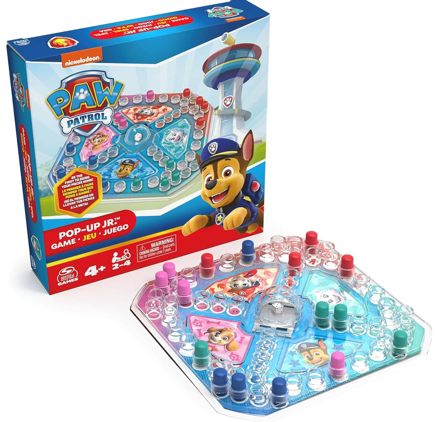 Настольная игра Spin Master Щенячий патруль: Pop-Up foto