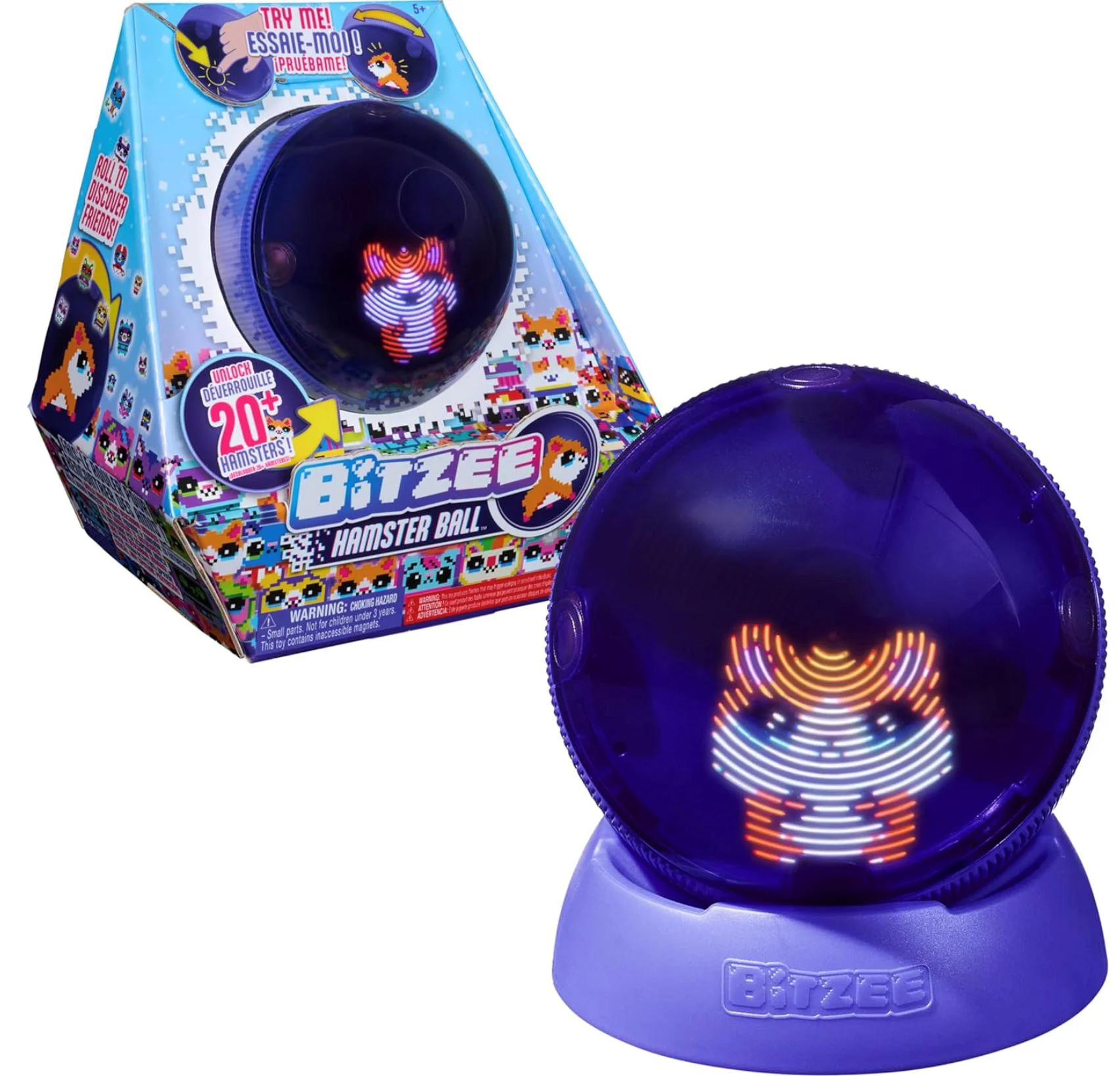 Jucarie interactiva Spin Master Bitzee Hamster foto