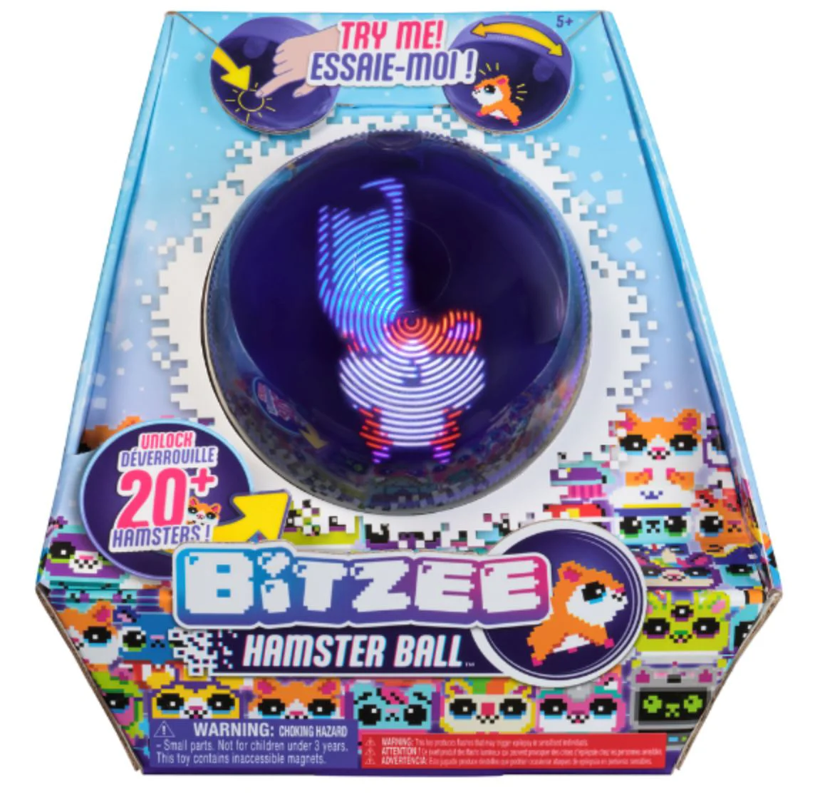 Jucarie interactiva Spin Master Bitzee Hamster foto