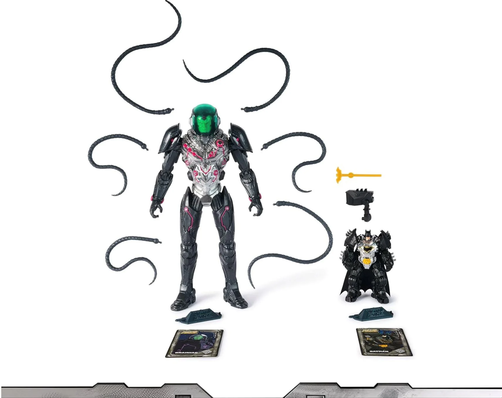 Набор фигурок Spin Master Metal Force: Brainiac vs Batman foto