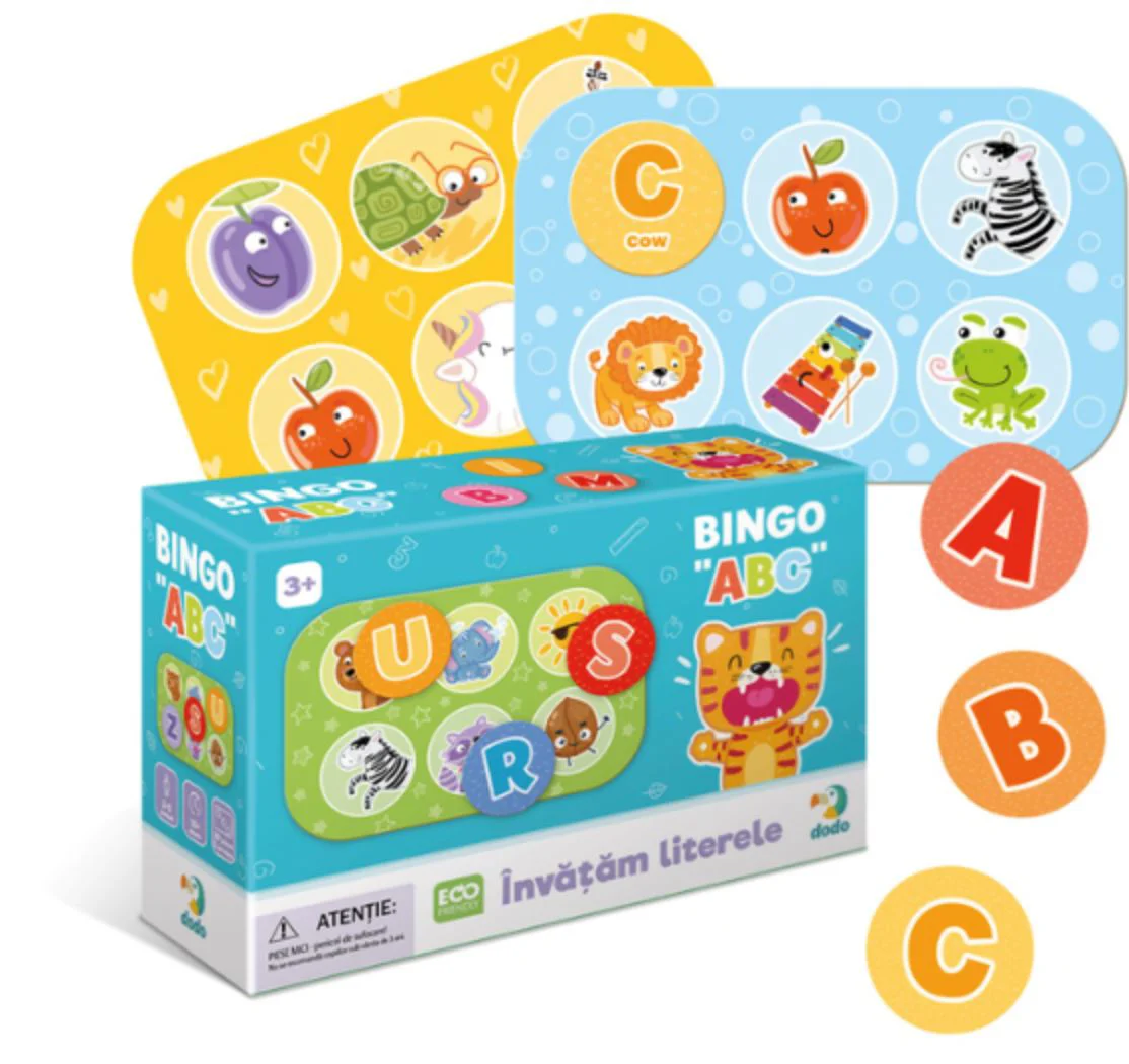 Joc educativ in Rom Dodo Bingo Alfabetul foto