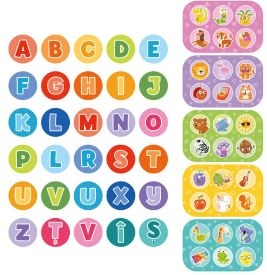 Joc educativ in Rom Dodo Bingo Alfabetul foto