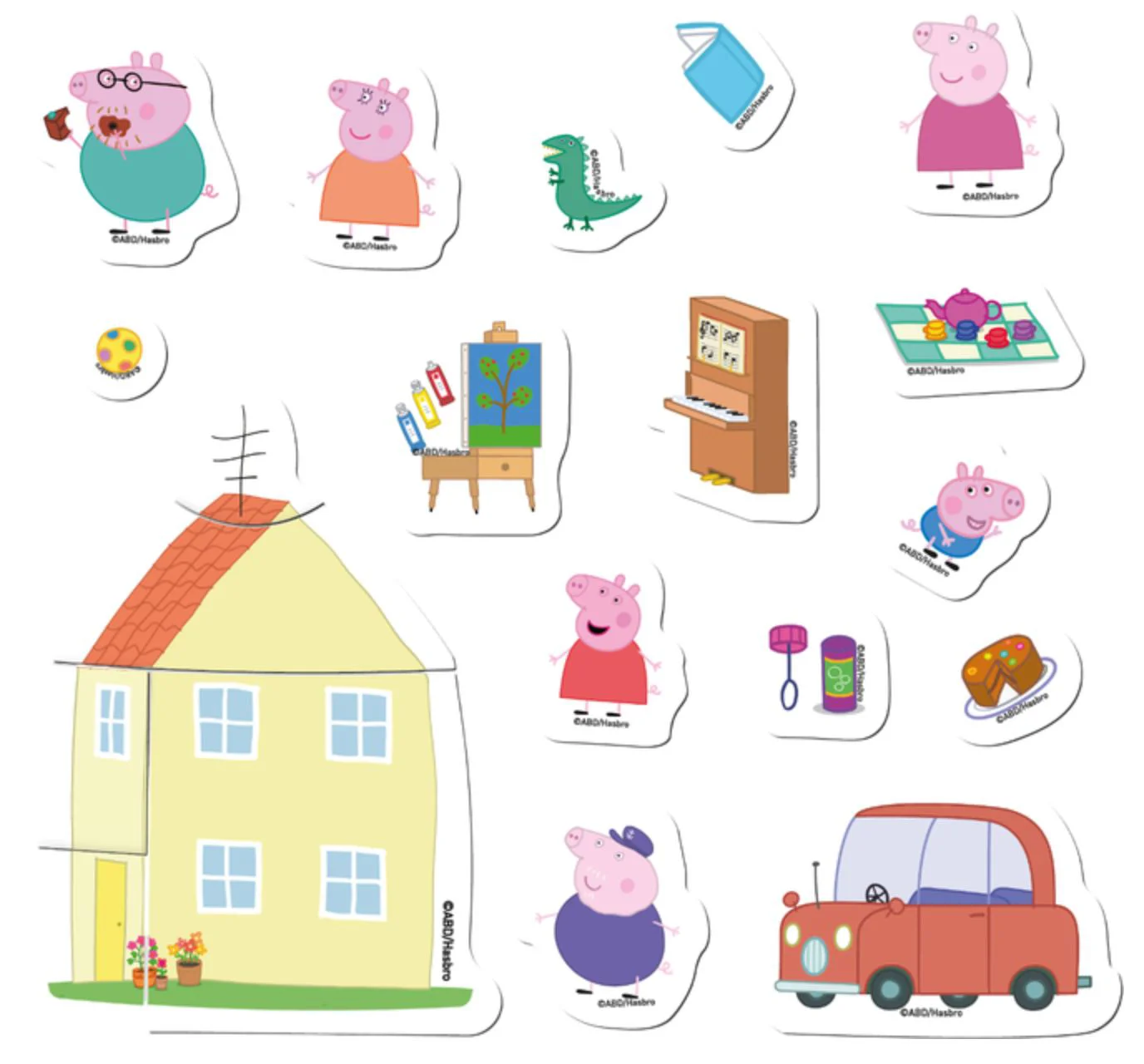 Магнитная игра Dodo Дом мечты, серия Peppa Pig foto