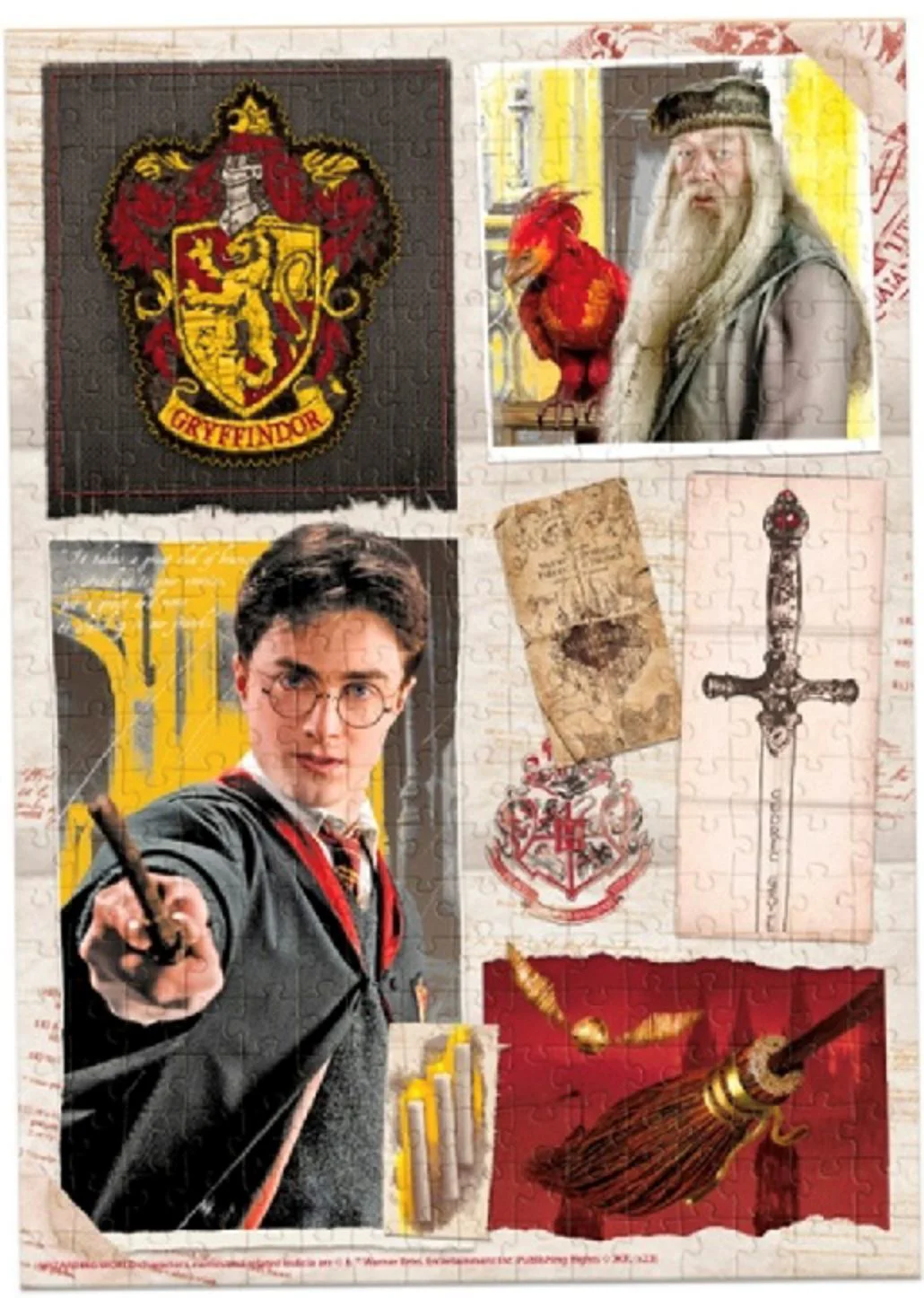 Puzzle Dodo Gryffindor Harry Potter, 150 el. foto