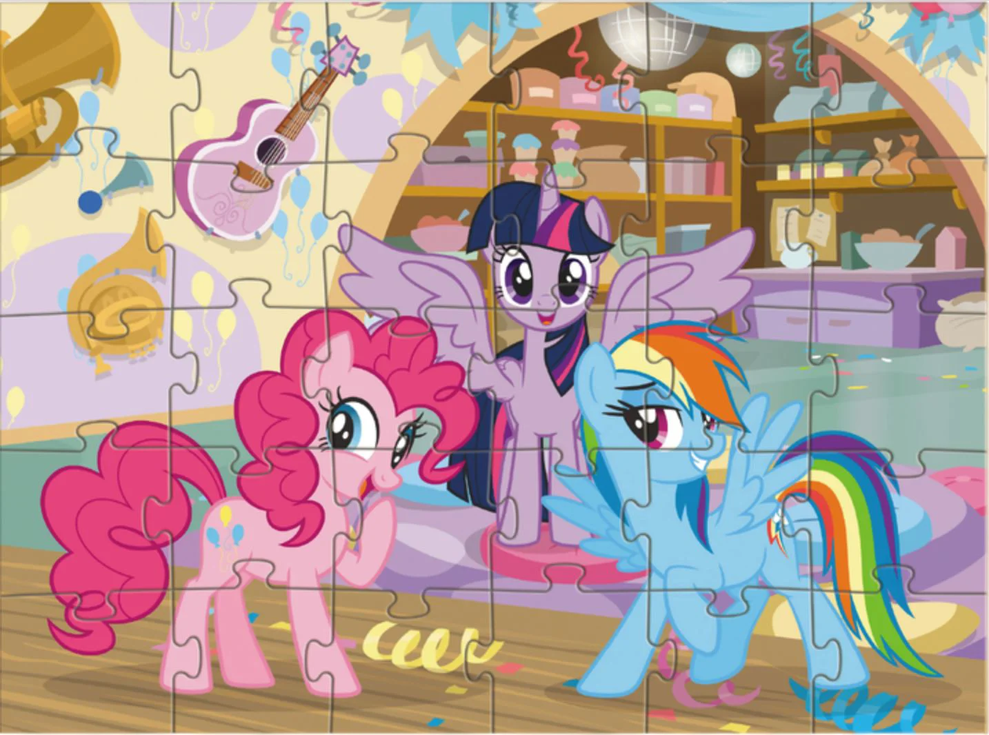 Пазл Dodo My Little Pony Музыкальная комната, 30 эл. foto