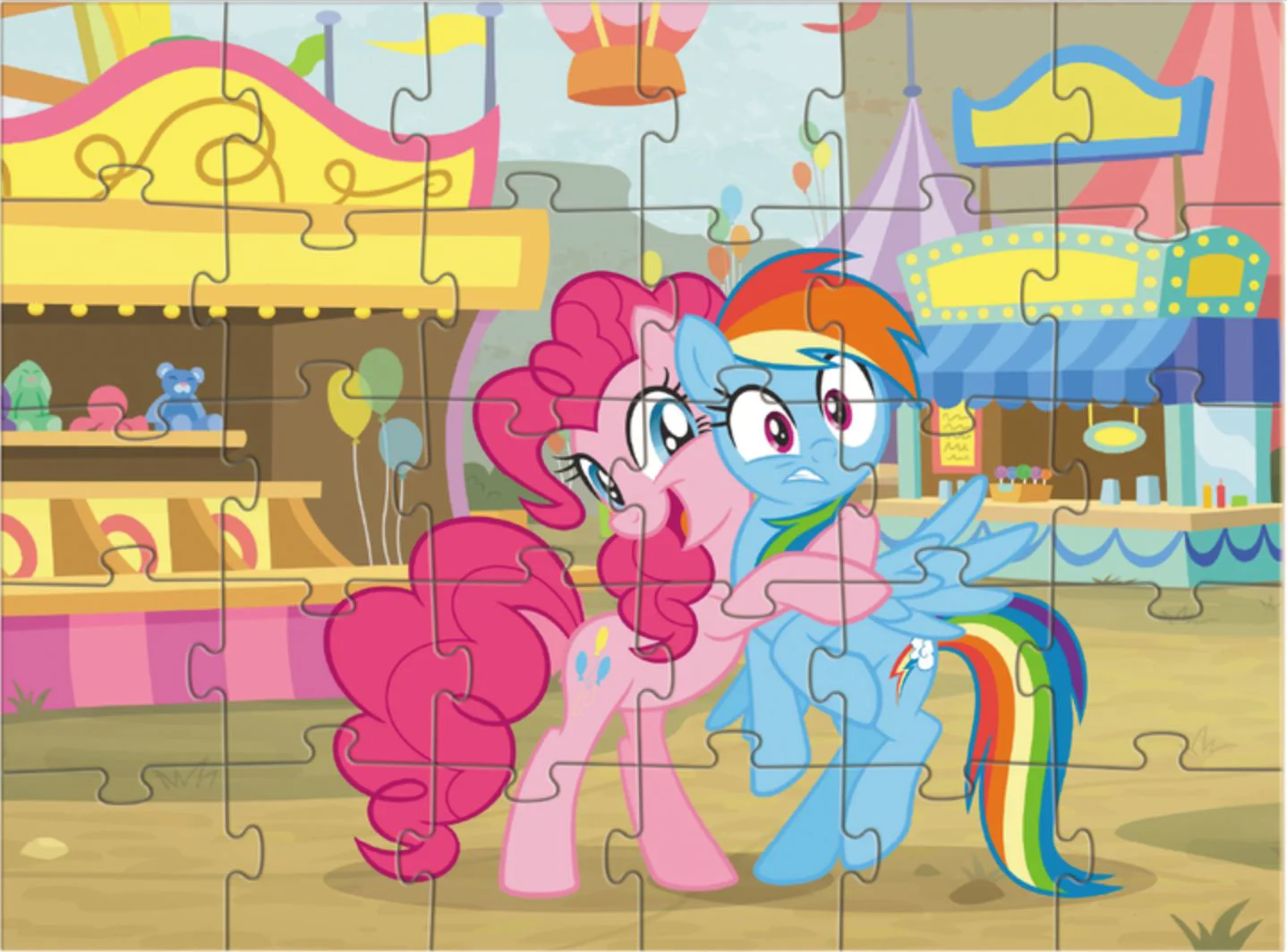 Пазл Dodo My Little Pony. Парк аттракционов 30 эл. foto