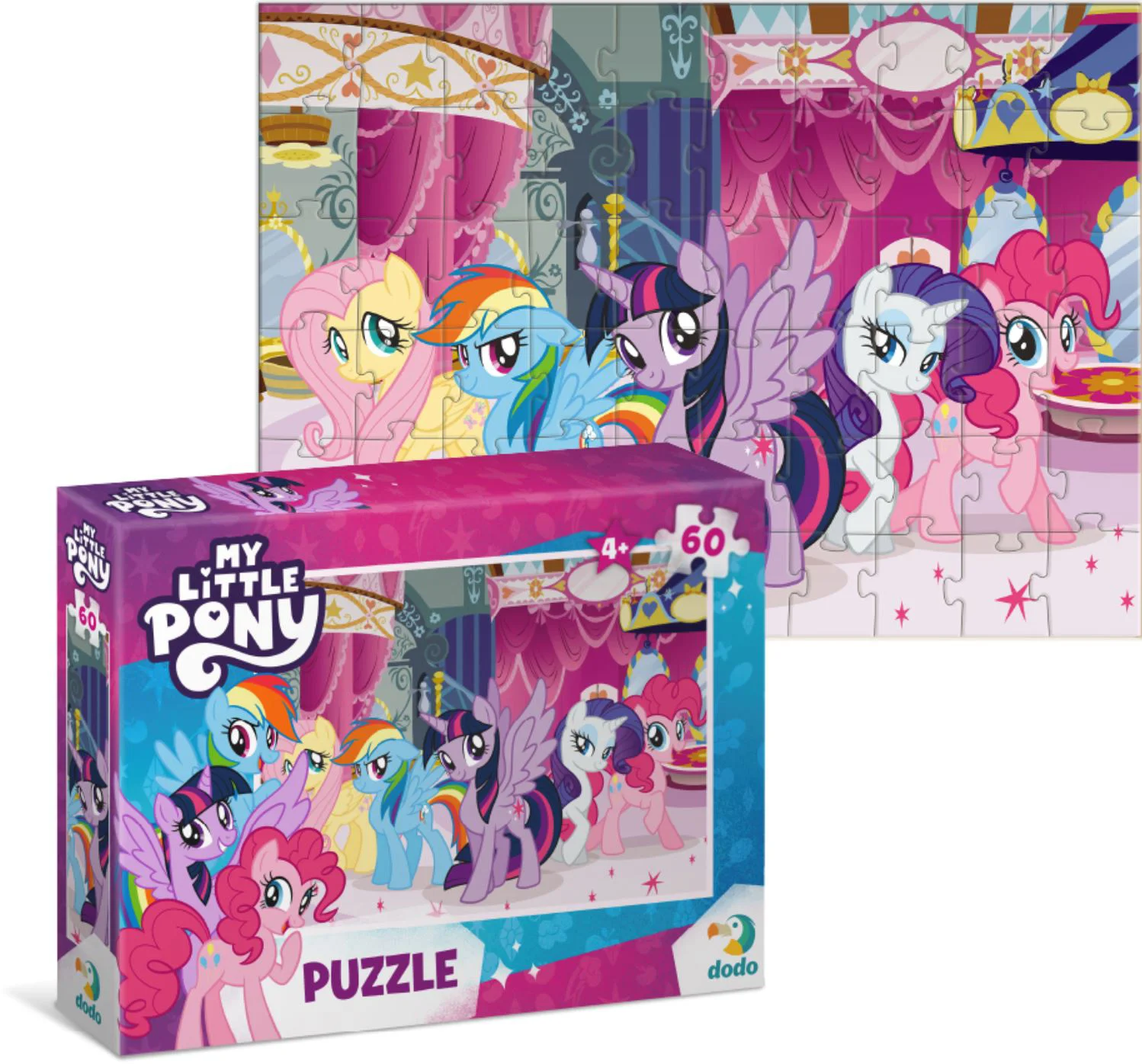 Пазл Dodo My Little Pony Друзья пони, 60 эл. foto