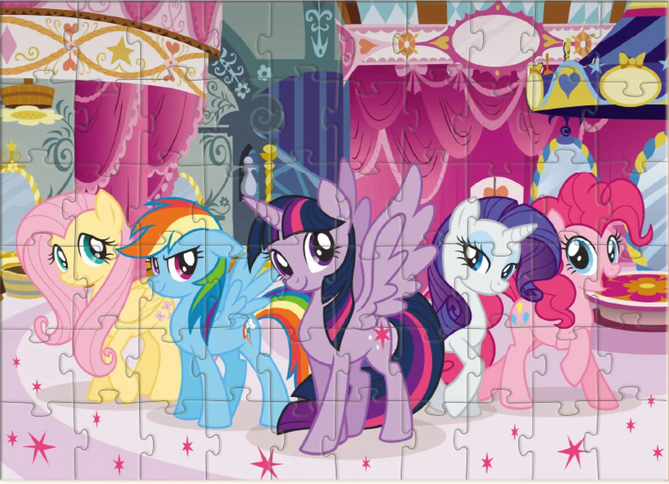 Пазл Dodo My Little Pony Друзья пони, 60 эл. foto