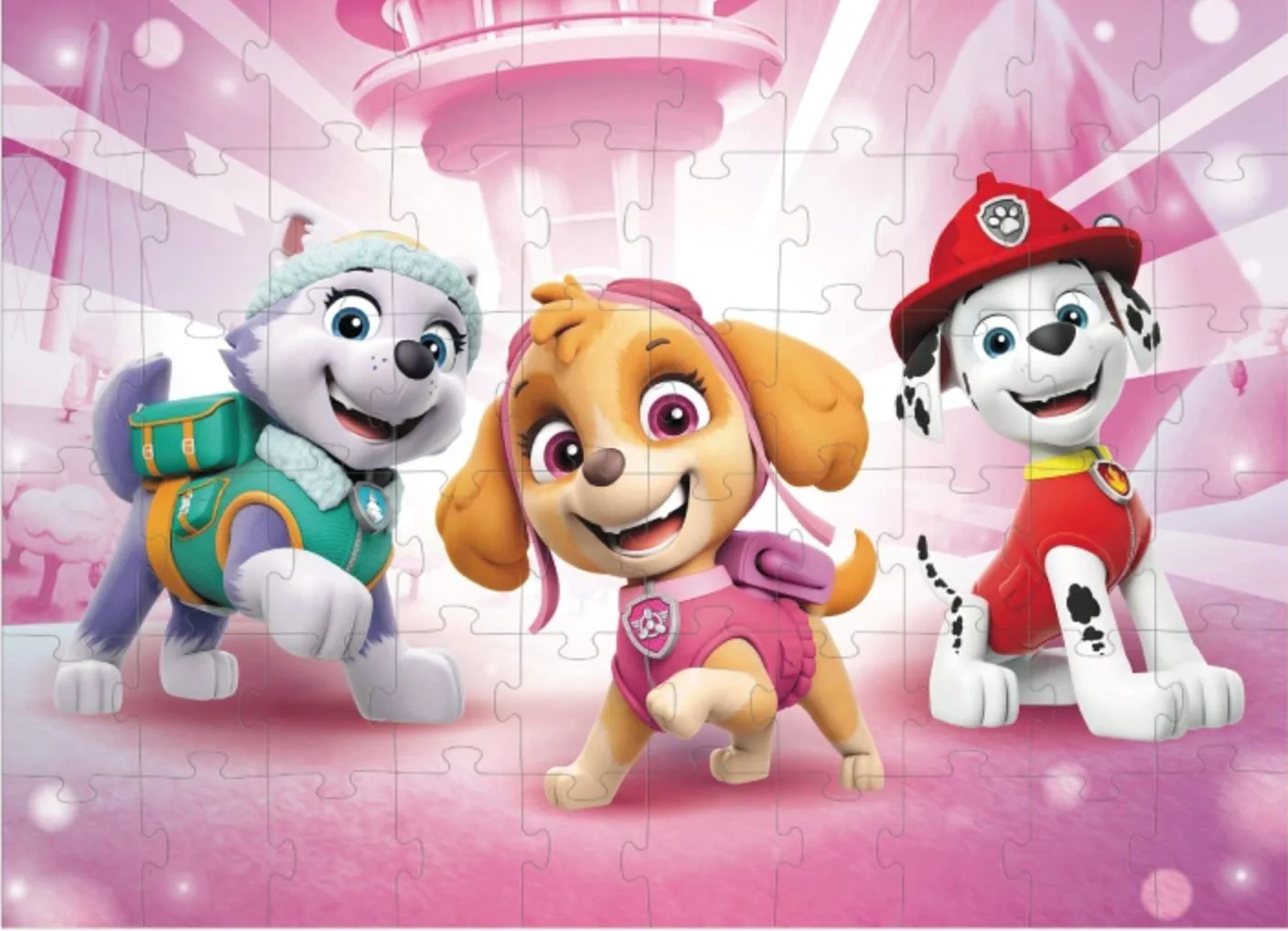 Пазл Dodo Paw Patrol Everest, Skye и Marshall 60 эл. foto