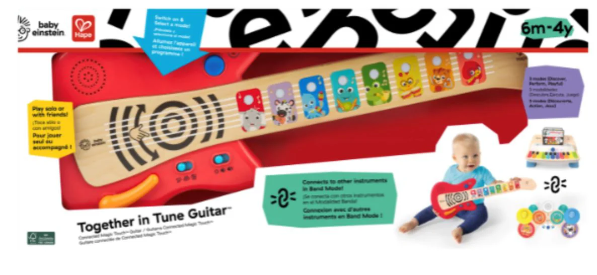 Chitara Hape Baby Einstein Impreuna in melodia chitarei foto