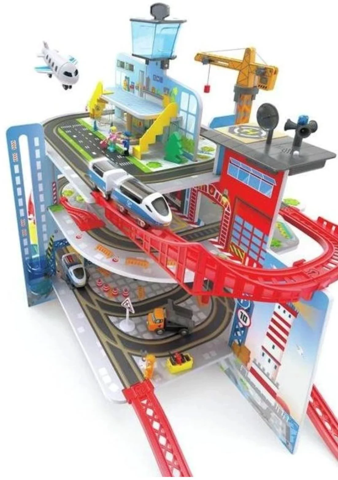 Set de joaca Hape Complexul feroviar Mega-City foto
