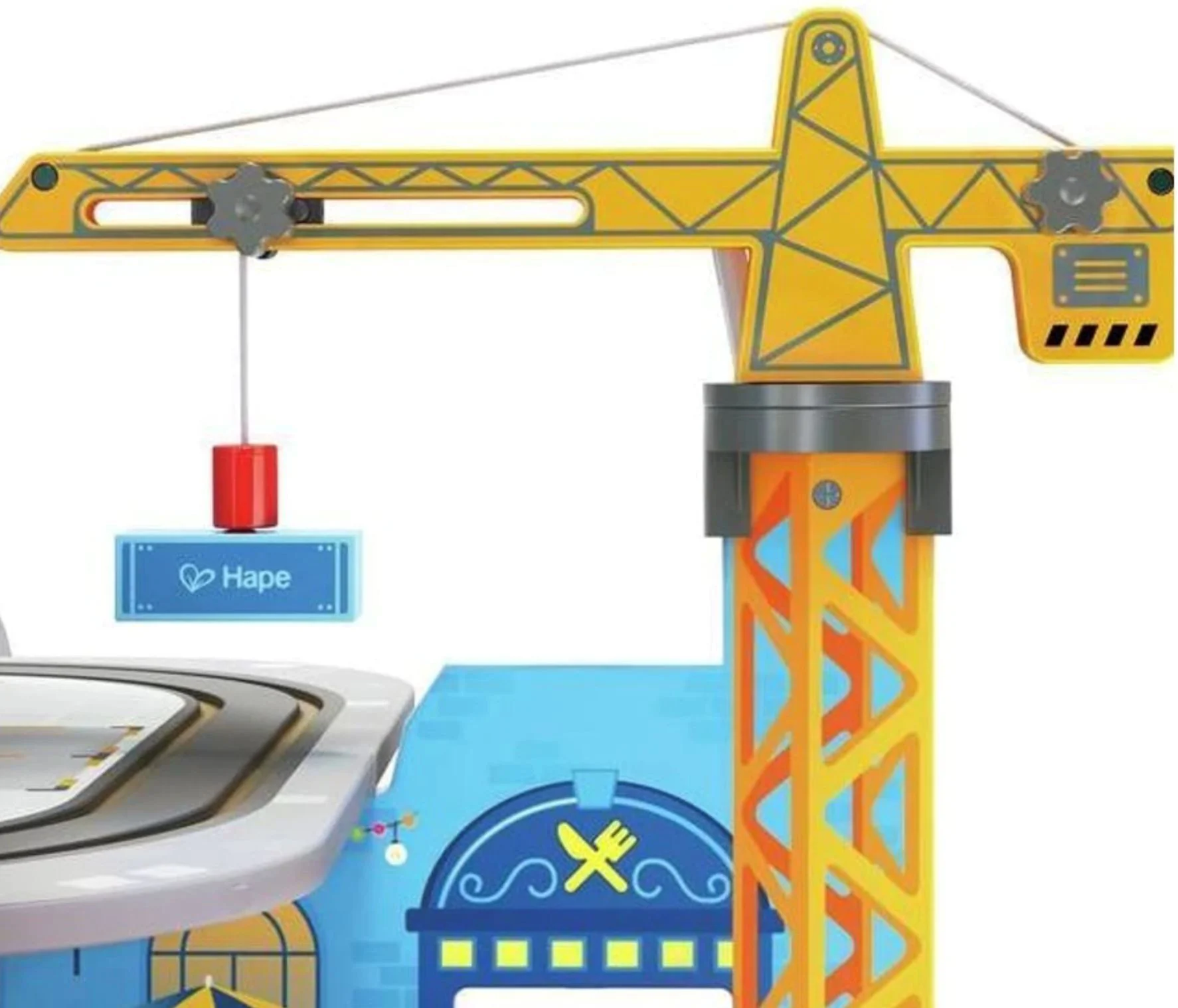 Set de joaca Hape Complexul feroviar Mega-City foto