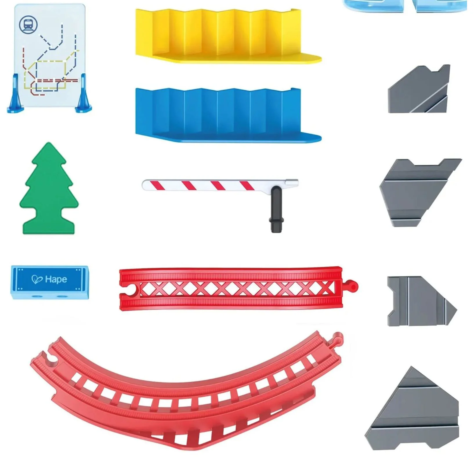 Set de joaca Hape Complexul feroviar Mega-City foto