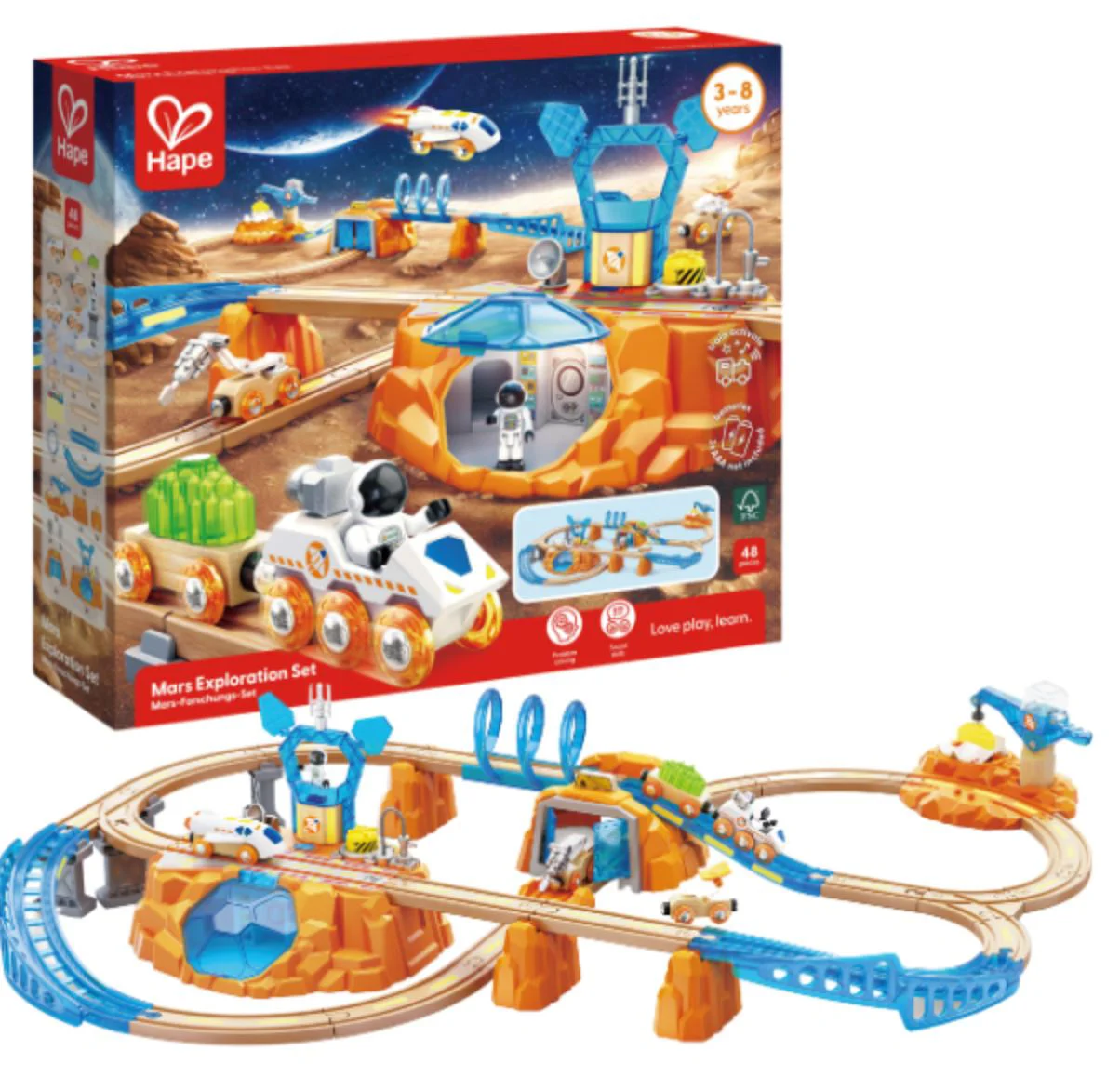 Set de joaca Hape Explorarea Planetei Marte foto
