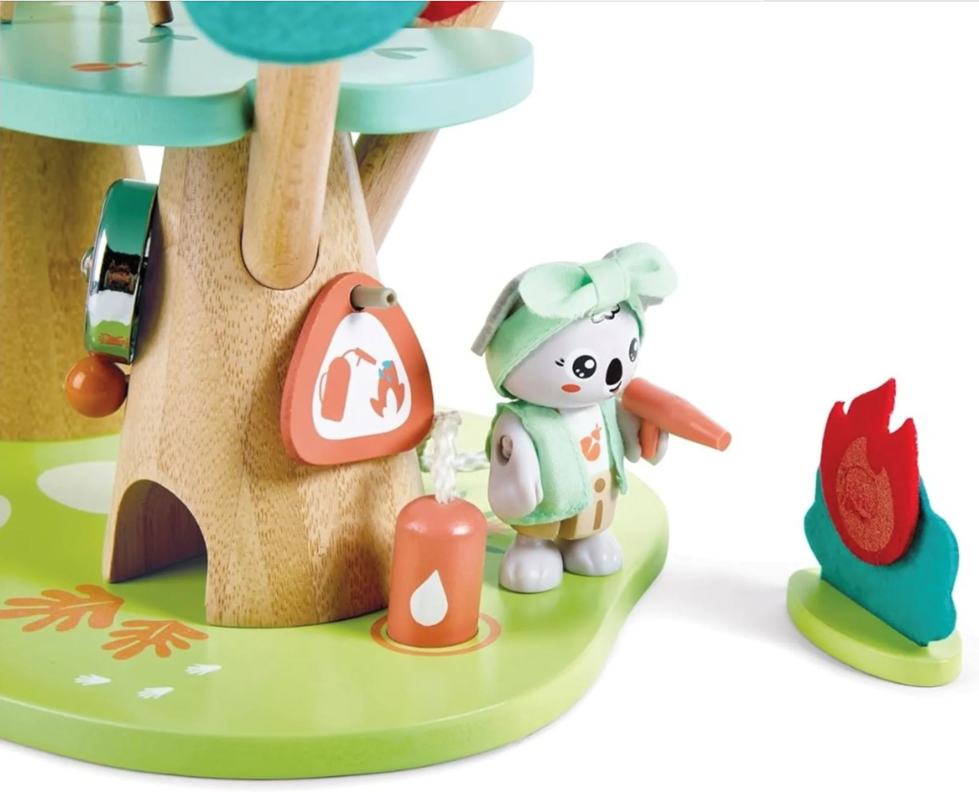 Игровой набор Hape Главный Деревянный Штаб Кики foto