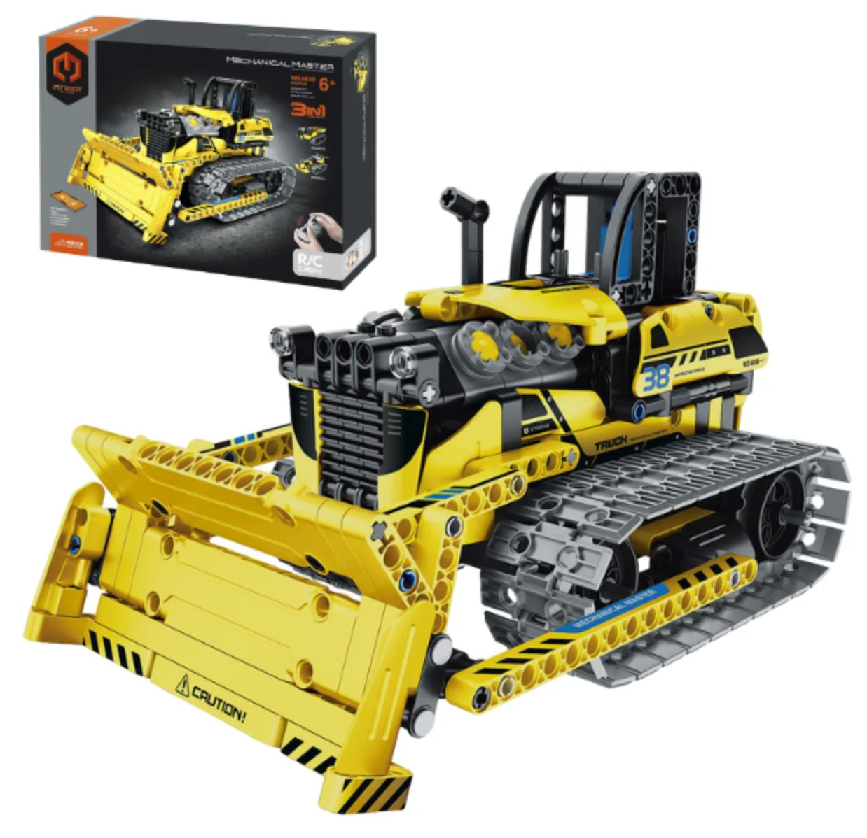 Set de constructie 3 in 1 iM.Master Mechanical Master Buldozer foto