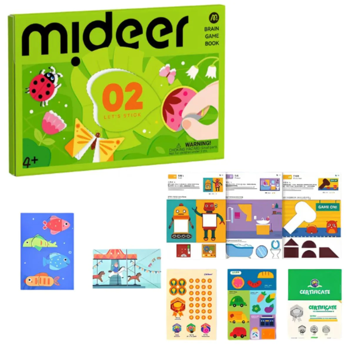 Set de creatie Mideer Lets Stick Nivelul 2 foto