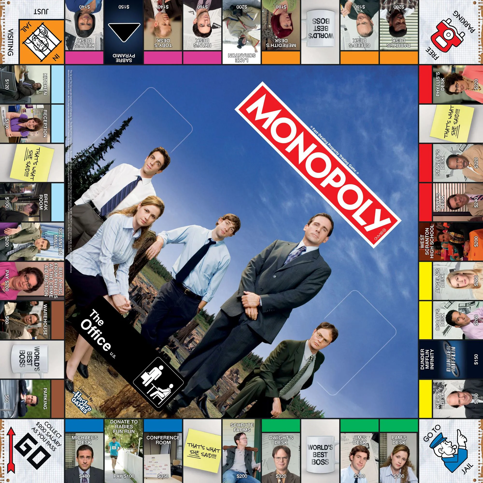 Joc de masa Monopoly The Office (en) foto