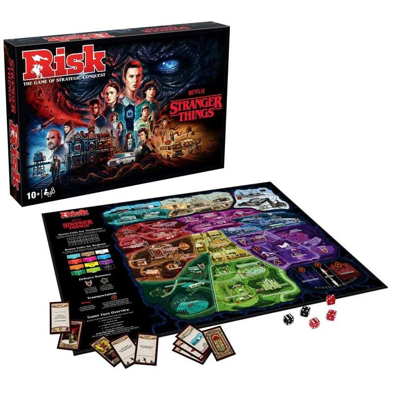 Настольная игра Risk «Очень странные дела» (англ.) foto