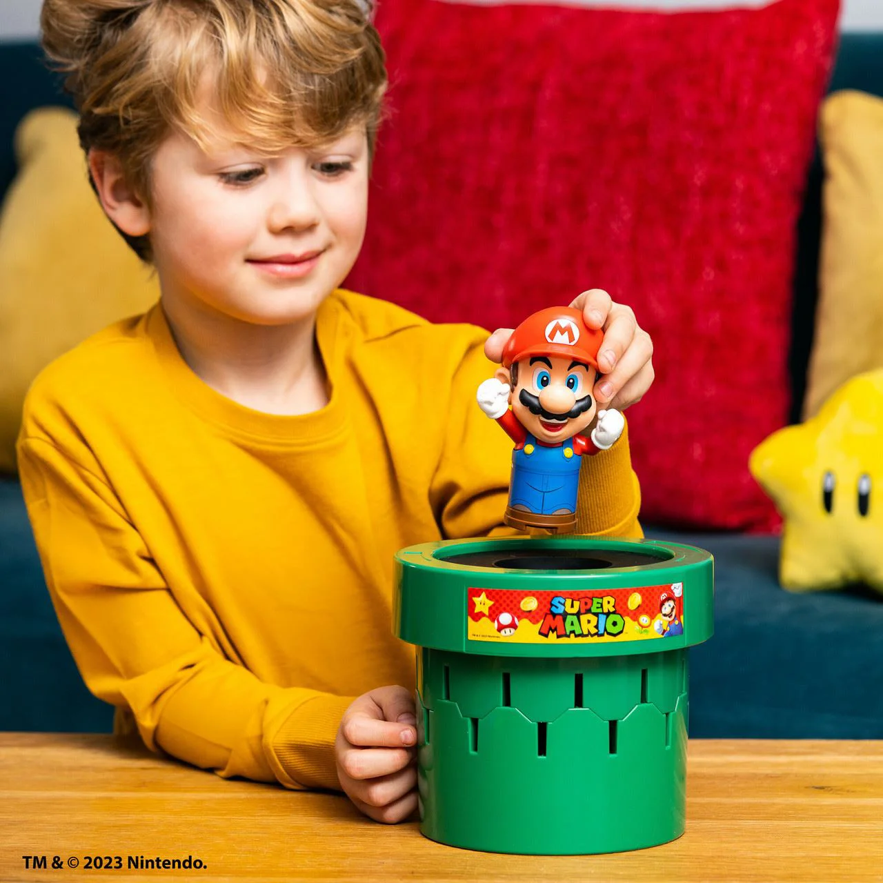 Joc de masa Tomy Pop Up Super Mario foto