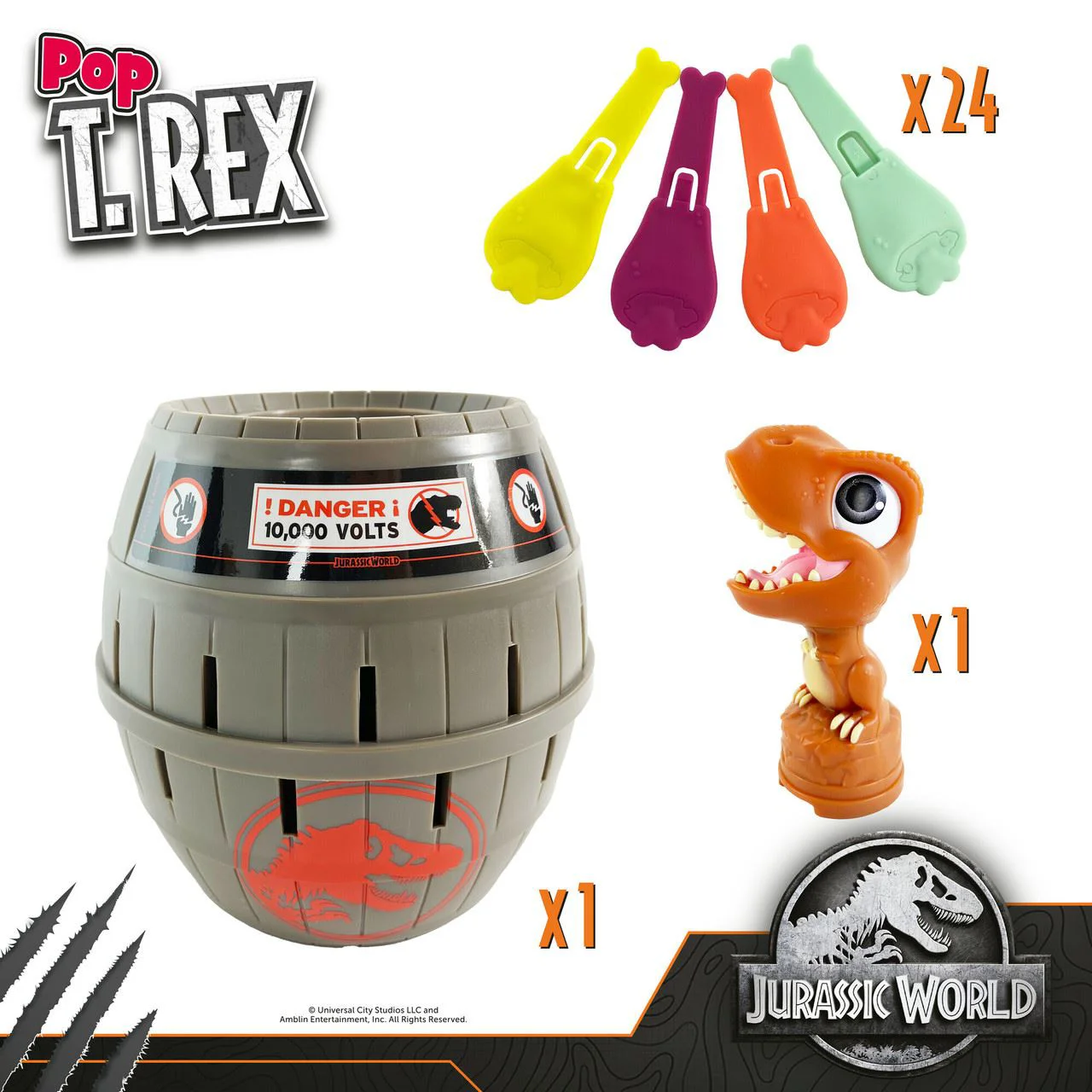 Joc de masa Tomy Pop Up T.rex foto