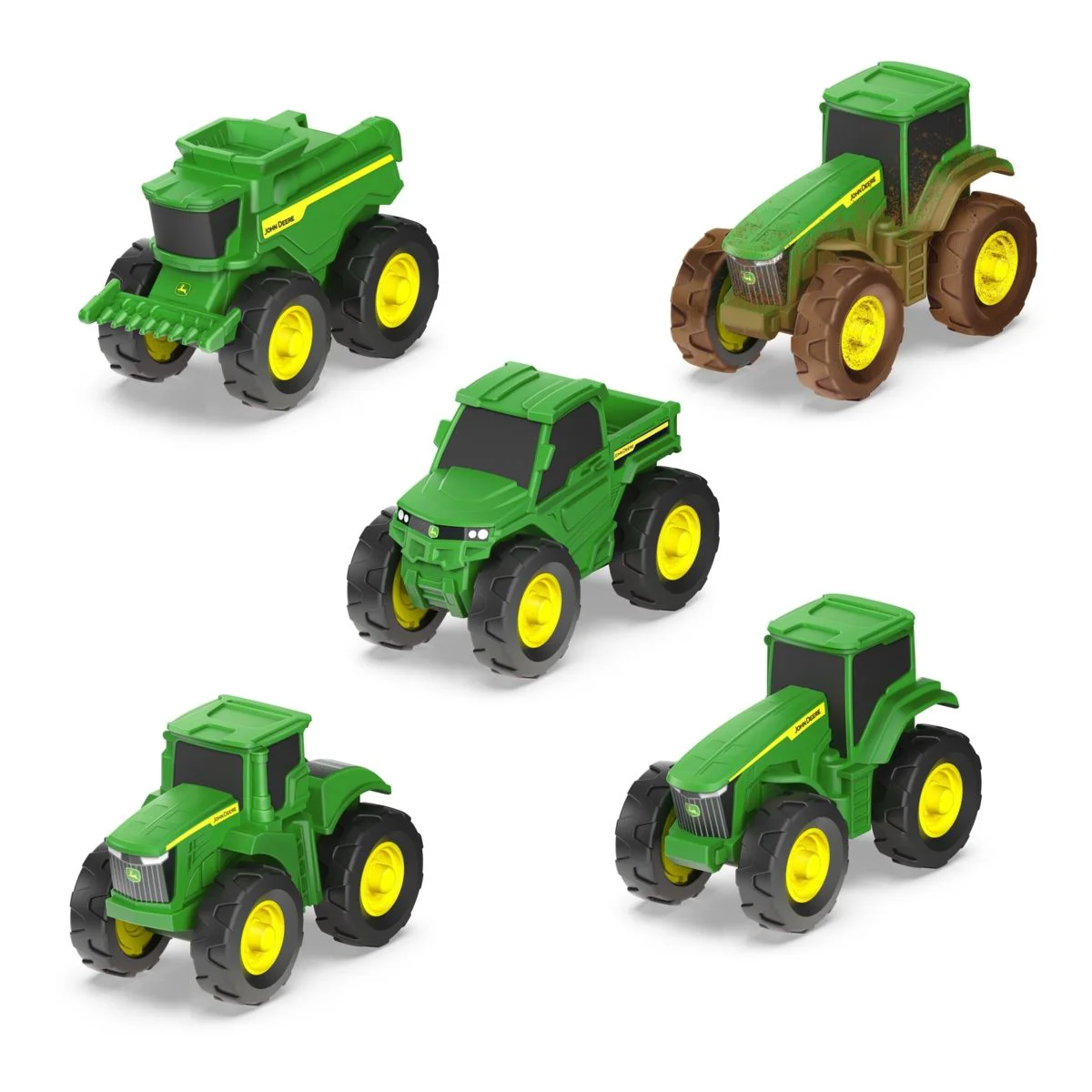 Ou surpriza cu tractor John Deere Mini foto