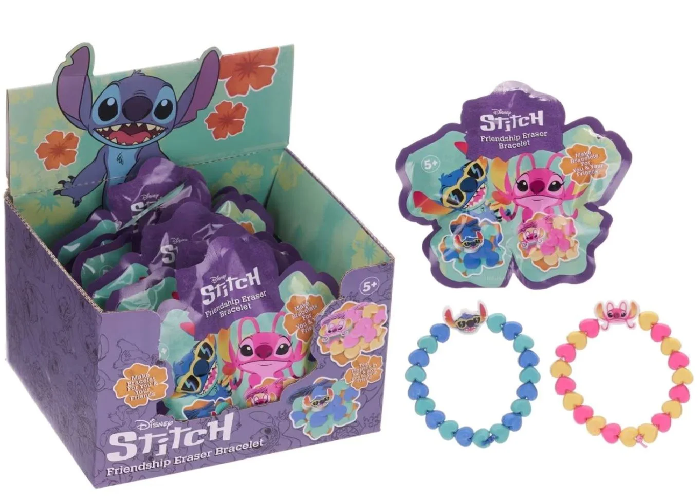 Set pentru crearea bratarilor din radiera HTI Lilo si Stitch foto