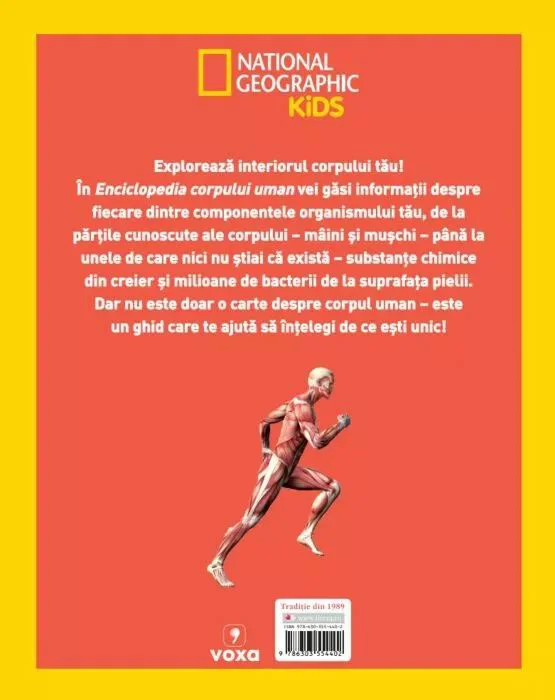Enciclopedia corpului uman. O incursiune extraordinara prin corpul tau. National Geographic foto