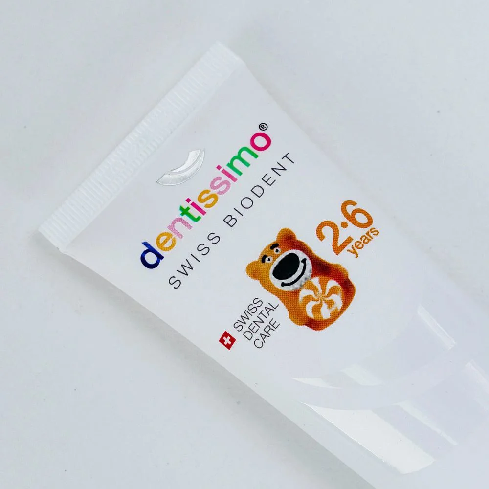 Pasta de dinti Dentissimo Kids Caramel, 50 ml foto