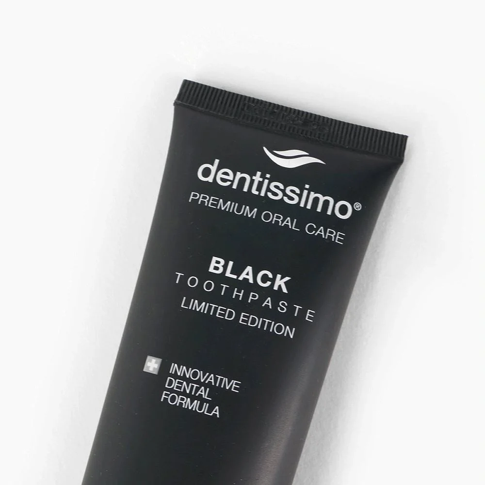 Pasta de dinti Dentissimo Black Extra Whitening, 75 ml foto