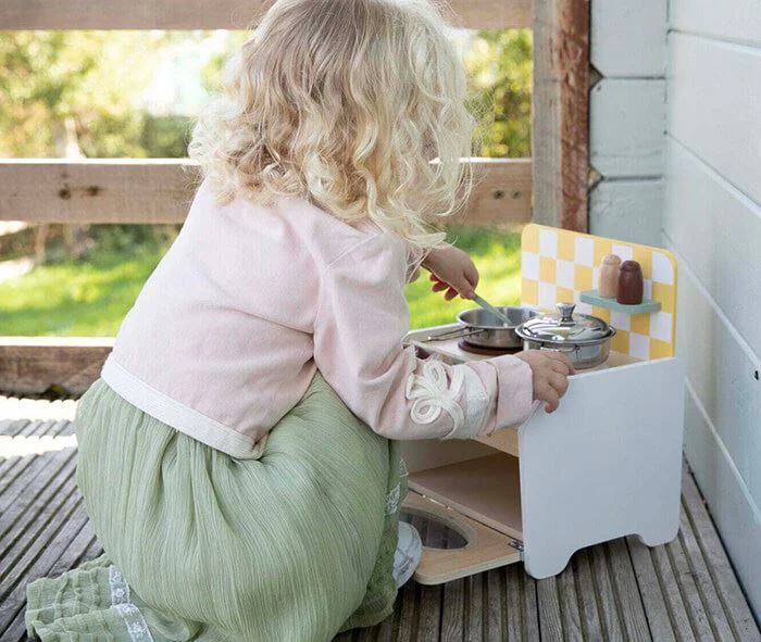 Портативная кухня из дерева Classic World Mini Kitchen foto