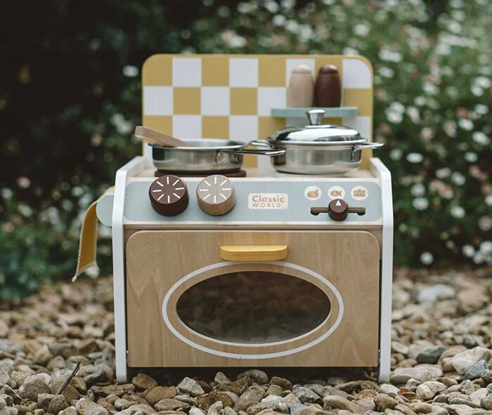Портативная кухня из дерева Classic World Mini Kitchen foto