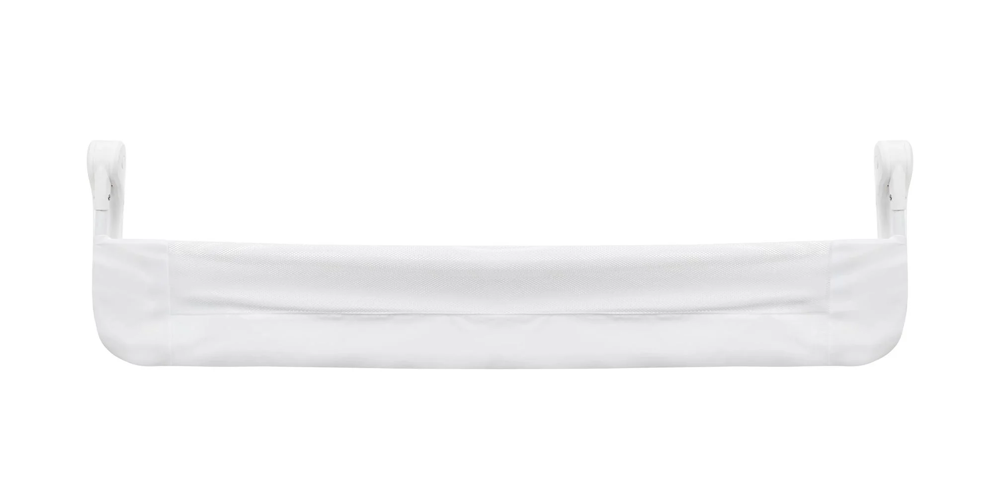 Bariera de protectie laterala BabyJem White, 120x48,5 cm foto