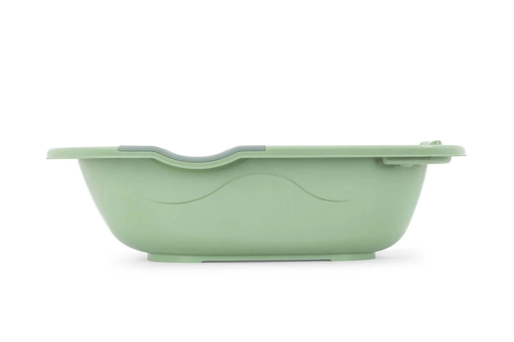 Cadita cu scurgere BabyJem Sand Green foto